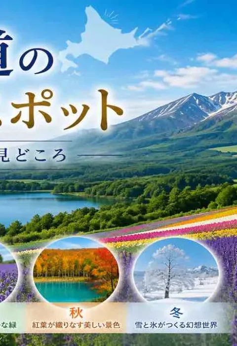 北海道の絶景スポット、季節ごとの見どころ