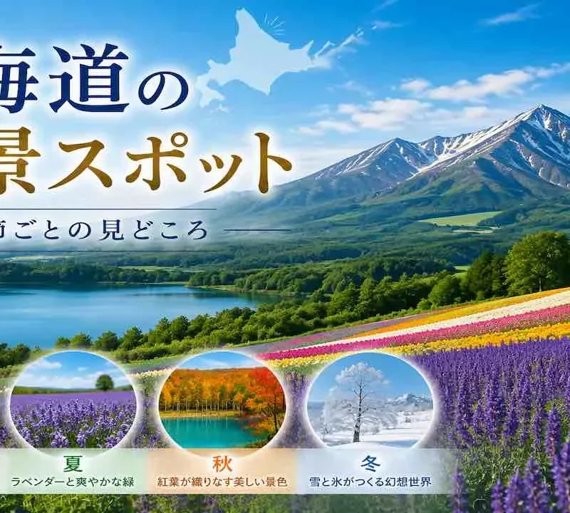 北海道の絶景スポット、季節ごとの見どころ