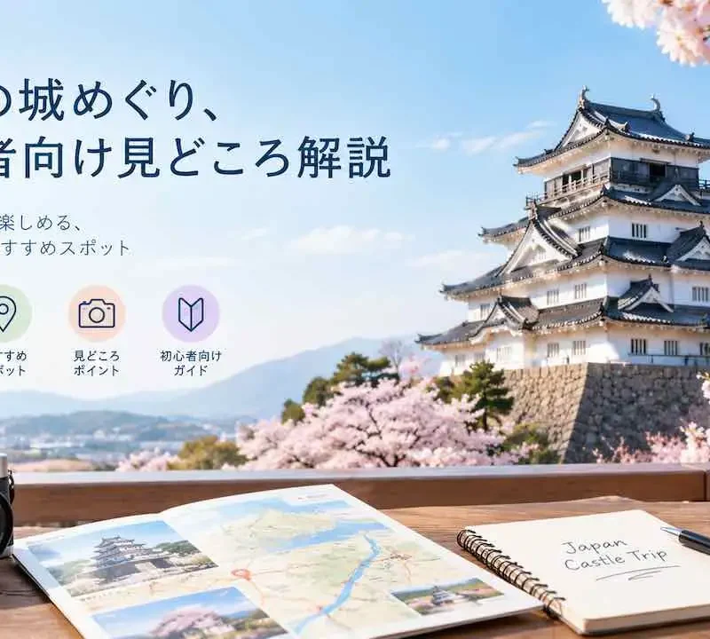 日本の城めぐり、初心者向け見どころ解説