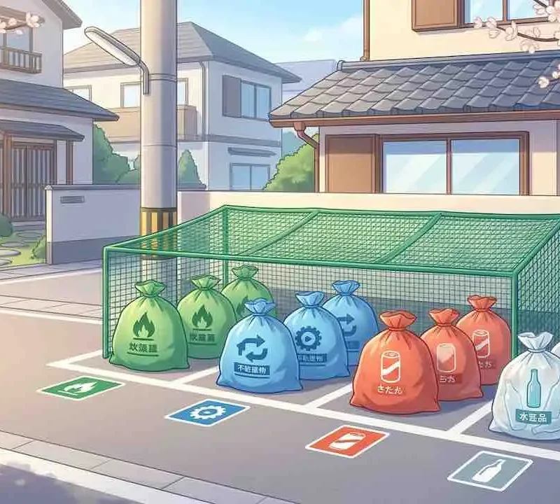 日本のゴミの出し方で失敗しないための基本ルール